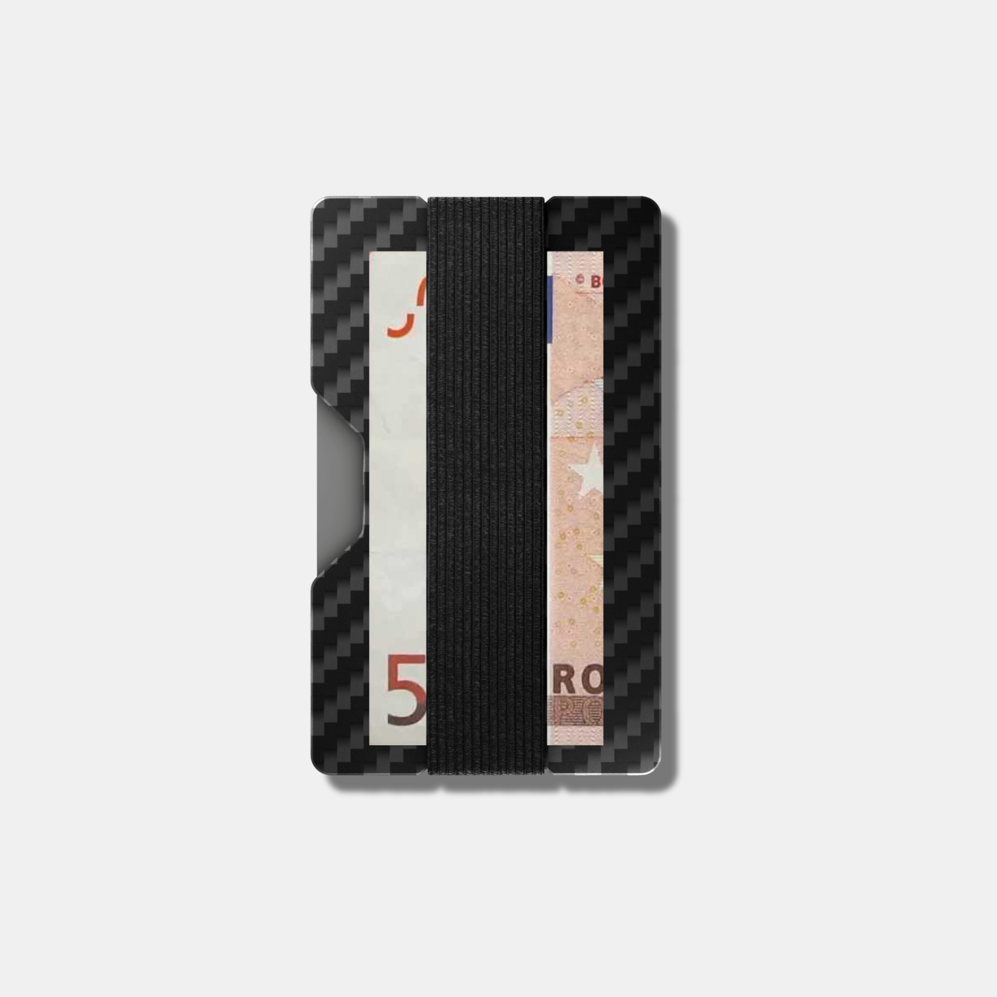 Carbon Fiber Card Case | Coin Pocket | Money Strap | RFID
