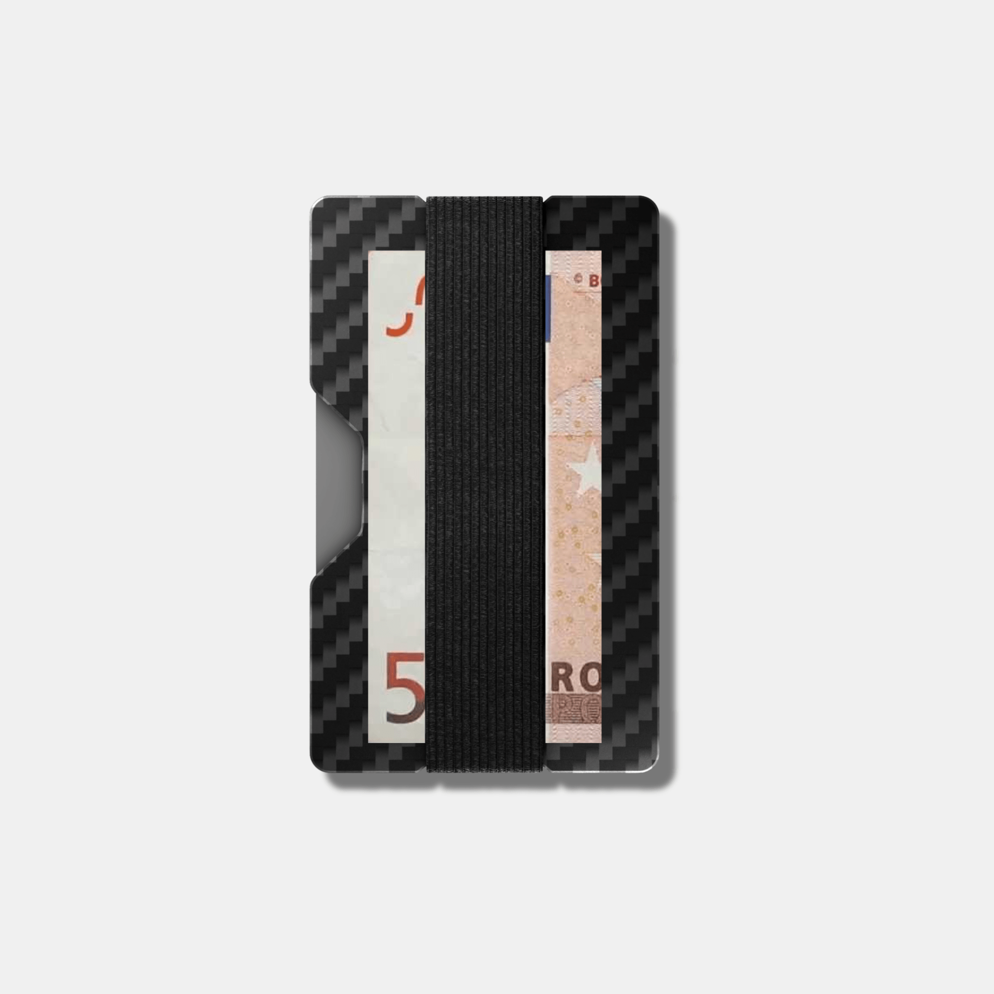 Carbon Fiber Kartenetui | Münzfach | Geldband | RFID - CRBNCNCPT