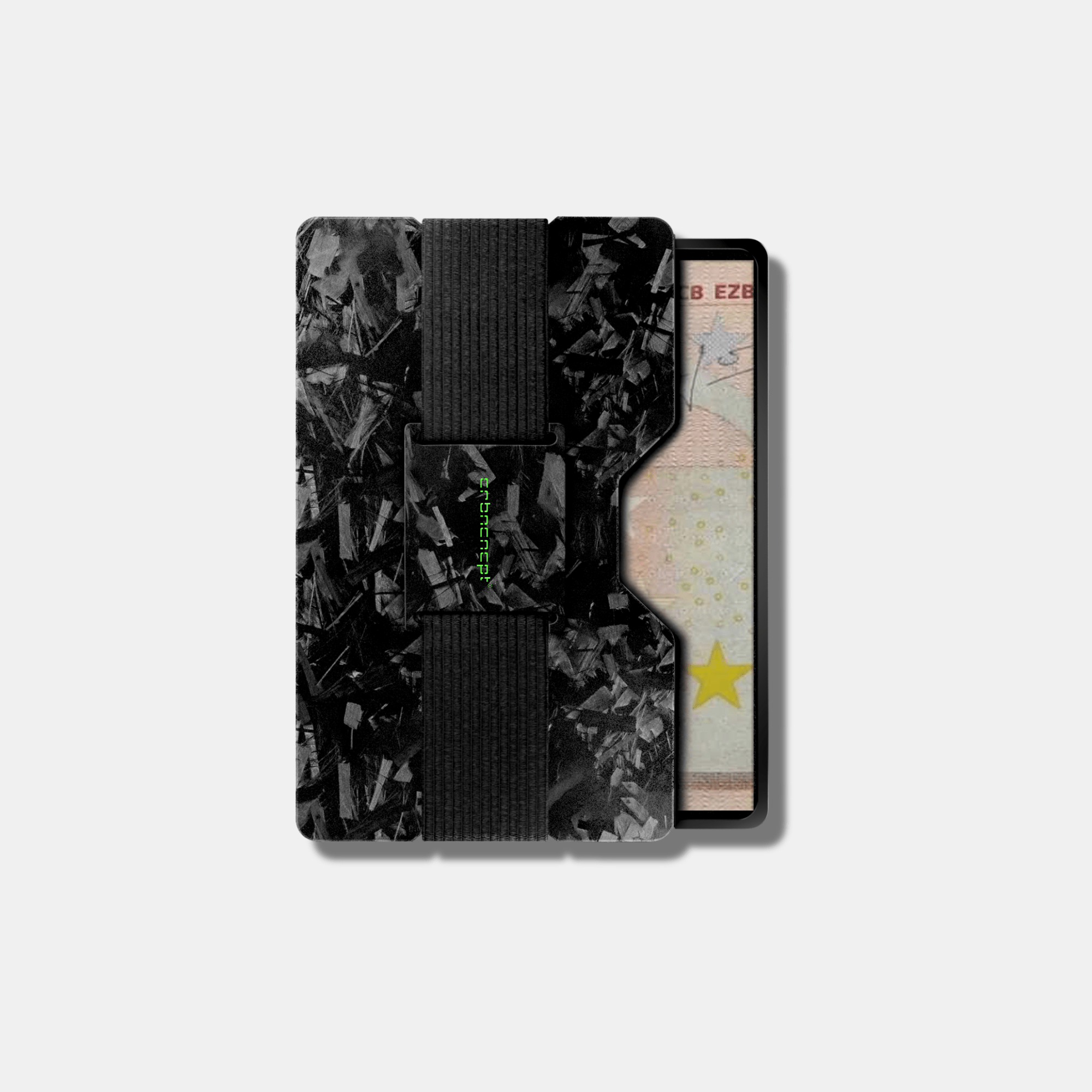 Forged Carbon Kartenetui | Münzfach | Geldband | RFID - CRBNCNCPT