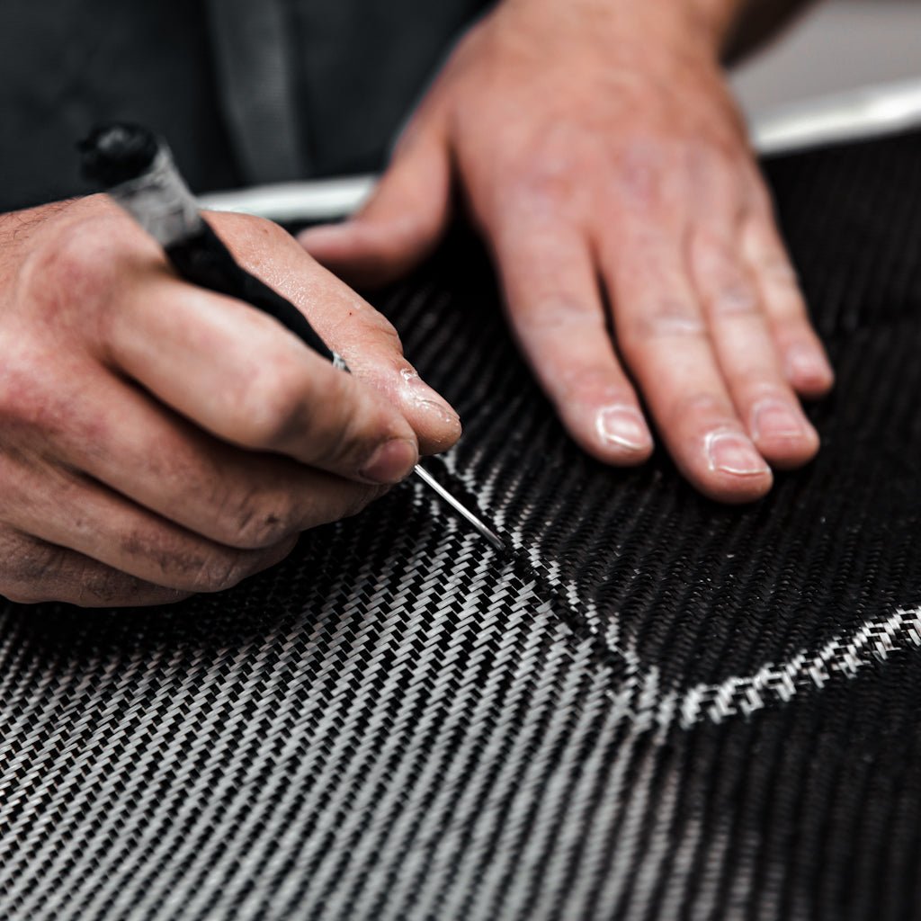 Carbon Fiber Portemonnaie Compact - CRBNCNCPT