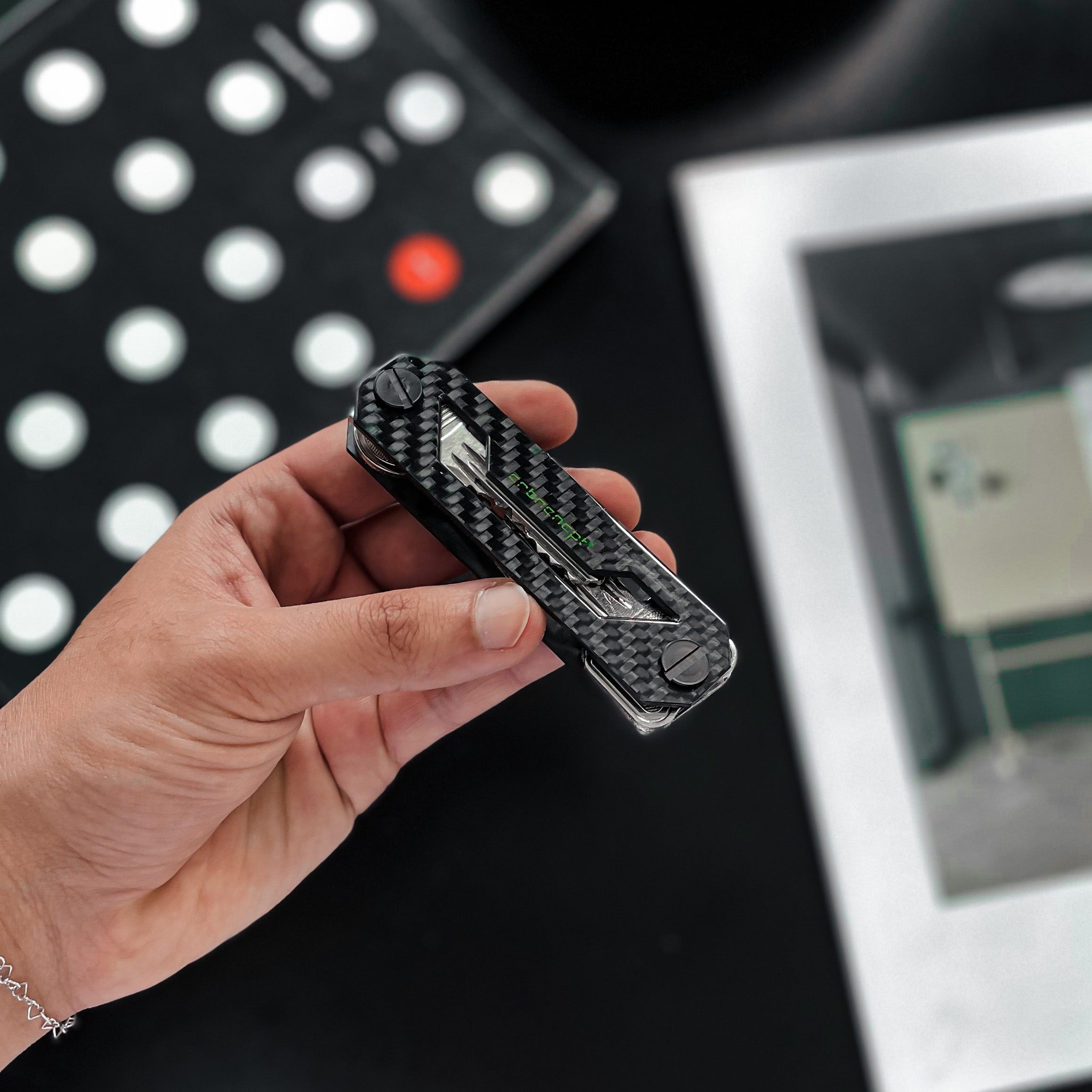 Carbon Fiber Schlüssel Organizer Duo - CRBNCNCPT