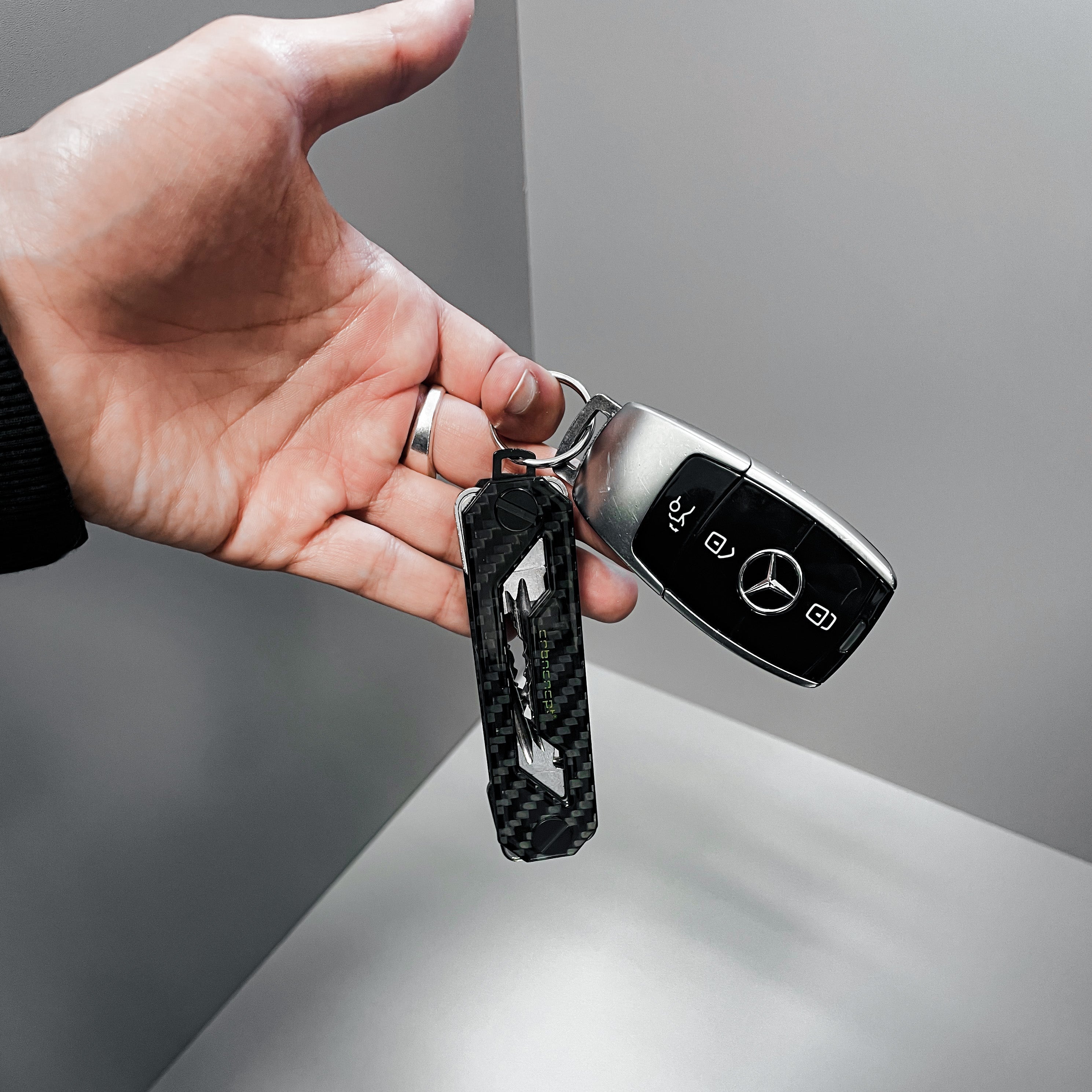 Carbon Fiber Schlüssel Organizer Duo - CRBNCNCPT