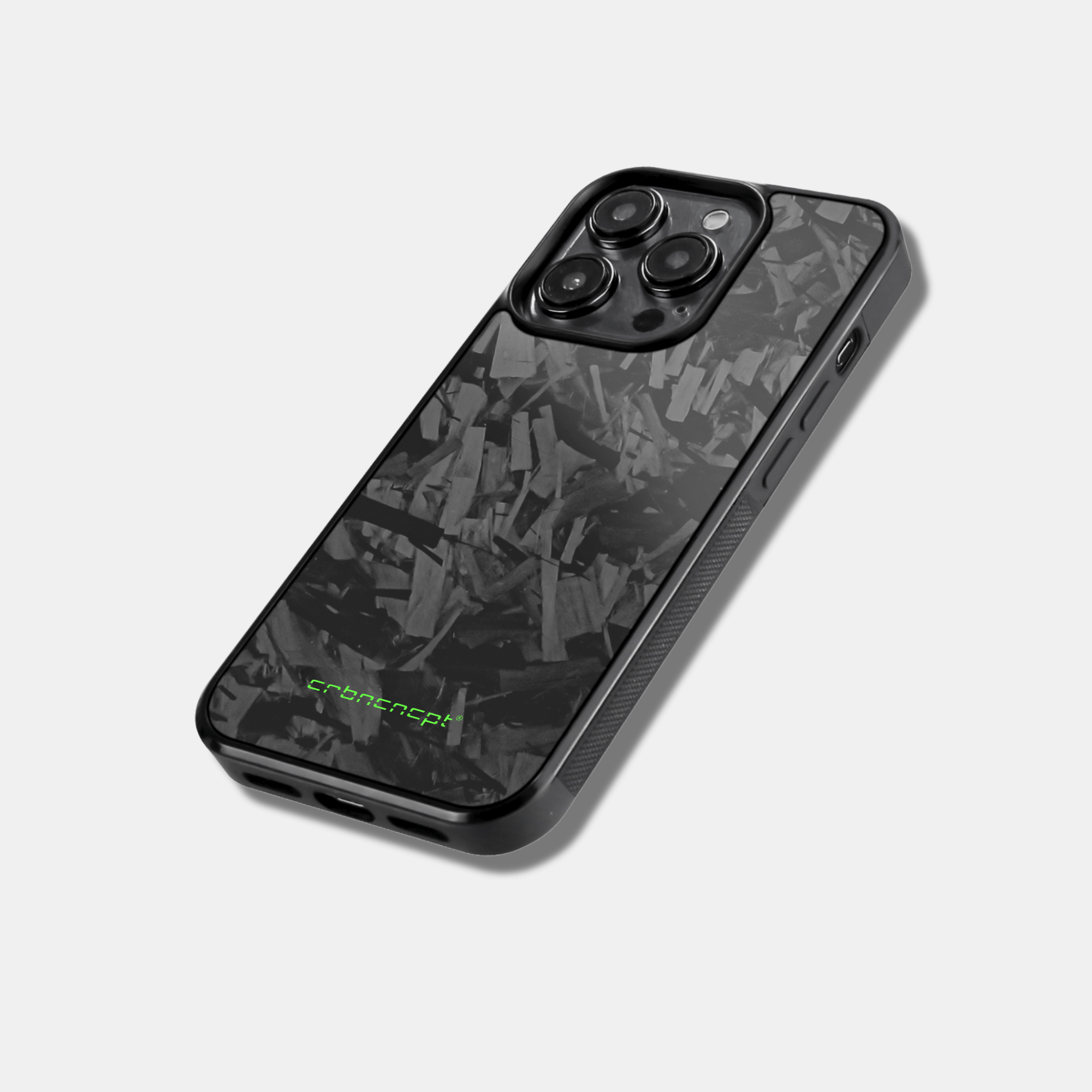 Matt Forged Carbon Handyhülle iPhone 12 bis 15 Case | MagSafe - CRBNCNCPT