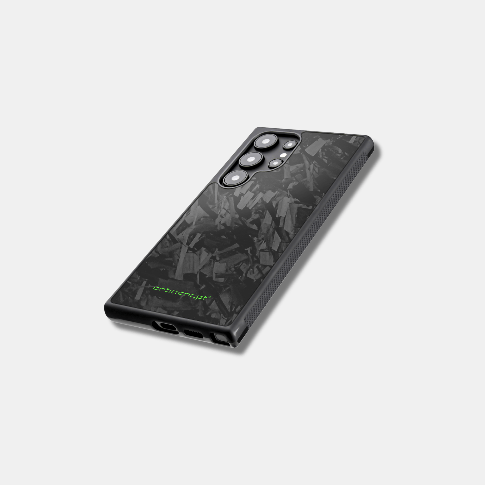 Matt Forged Carbon Handyhülle Samsung Galaxy S22 bis S24 Case | MagSafe - CRBNCNCPT