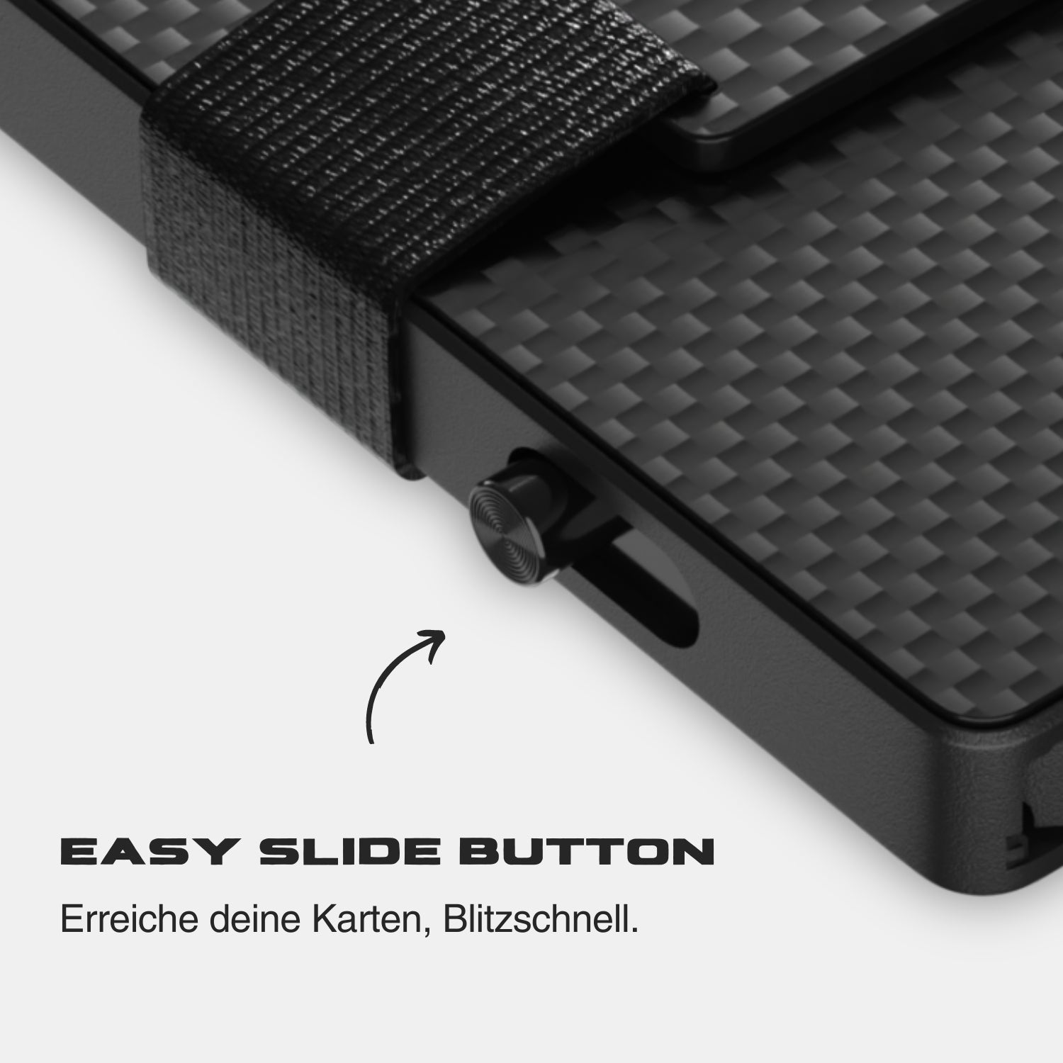 Carbon Fiber Smart Kartenetui