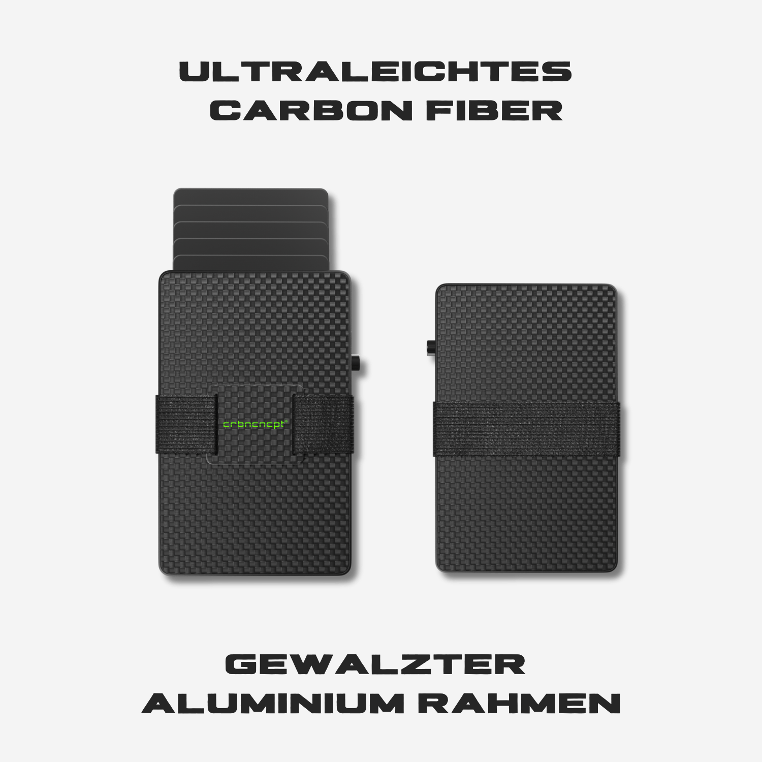 Carbon Fiber Smart Kartenetui - CRBNCNCPT