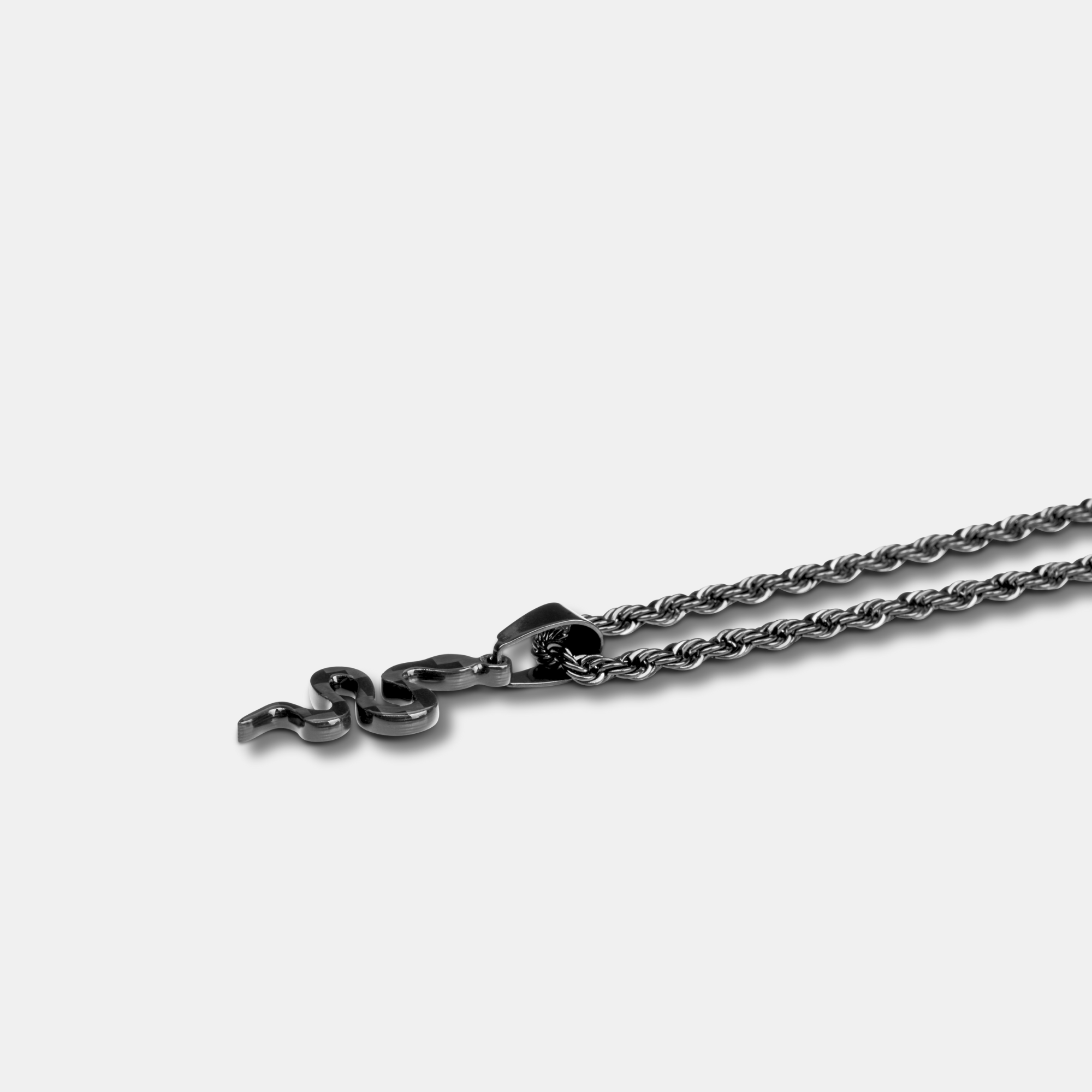 Carbon Fiber Schlangen Halskette - CRBNCNCPT